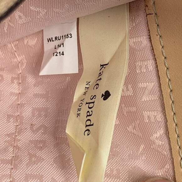 Kate Spade Wellesley Neda Wallet Large Zip Mint Mojito Green Leather WLRU-1153 - Picture 3 of 15